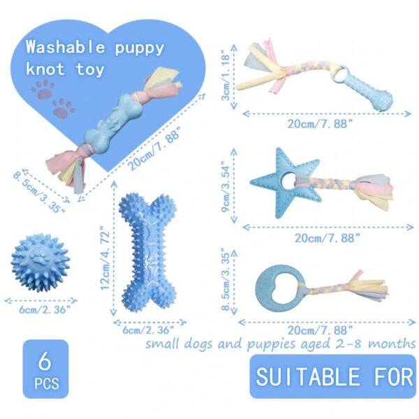 Blue Chew Toys For Puppies - Image 6