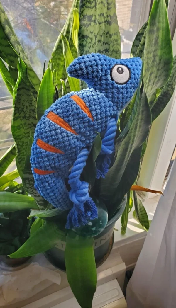 Cute Durable Dog Toy Blue Dogsofinstagram/ Best Dog Toys. Buy Now. Rope Plush. - Image 9