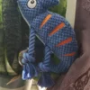 Cute Durable Dog Toy Blue Dogsofinstagram/ Best Dog Toys. Buy Now. Rope Plush. - Image 4