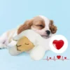 Low Decibel Heartbeat Puppy Training Toys Snuggle Anxiety Relieves Sleeping Dog