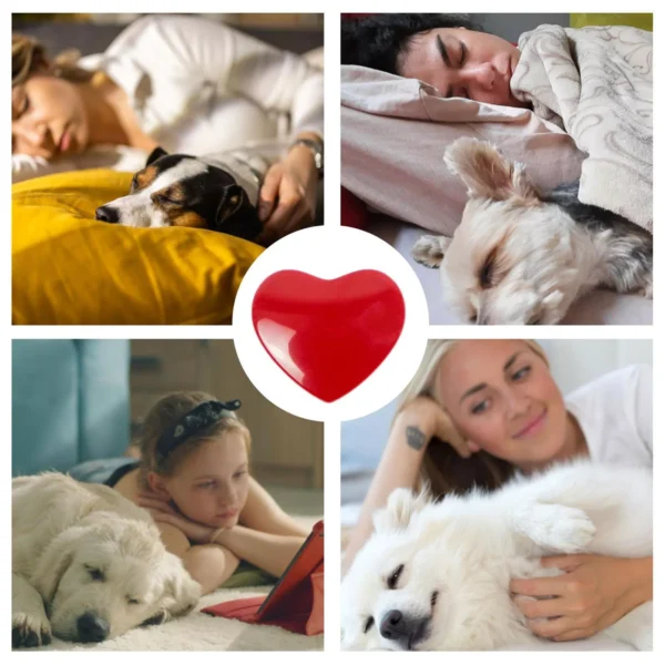 Low Decibel Heartbeat Puppy Training Toys Snuggle Anxiety Relieves Sleeping Dog - Image 6