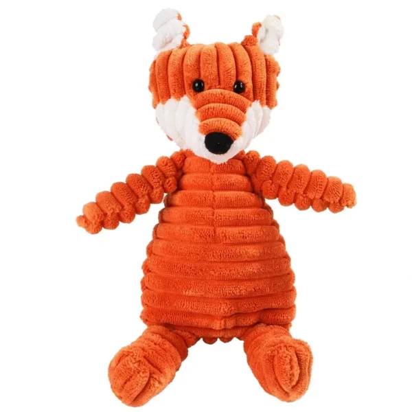 Lovely Pet Cat Dog Puppy Dental Soft Teething Corduroy Squeaky Training Play Toy - Image 3
