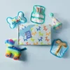 Party Animal Birthday Box Dog Toy Bundle, 5-Piece Set Blue - Image 4